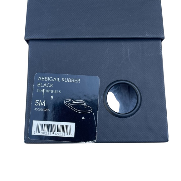 Coach Empty Shoe Narrow Box Abigail Rubber Sandal Size 5 - Picture 2 of 7